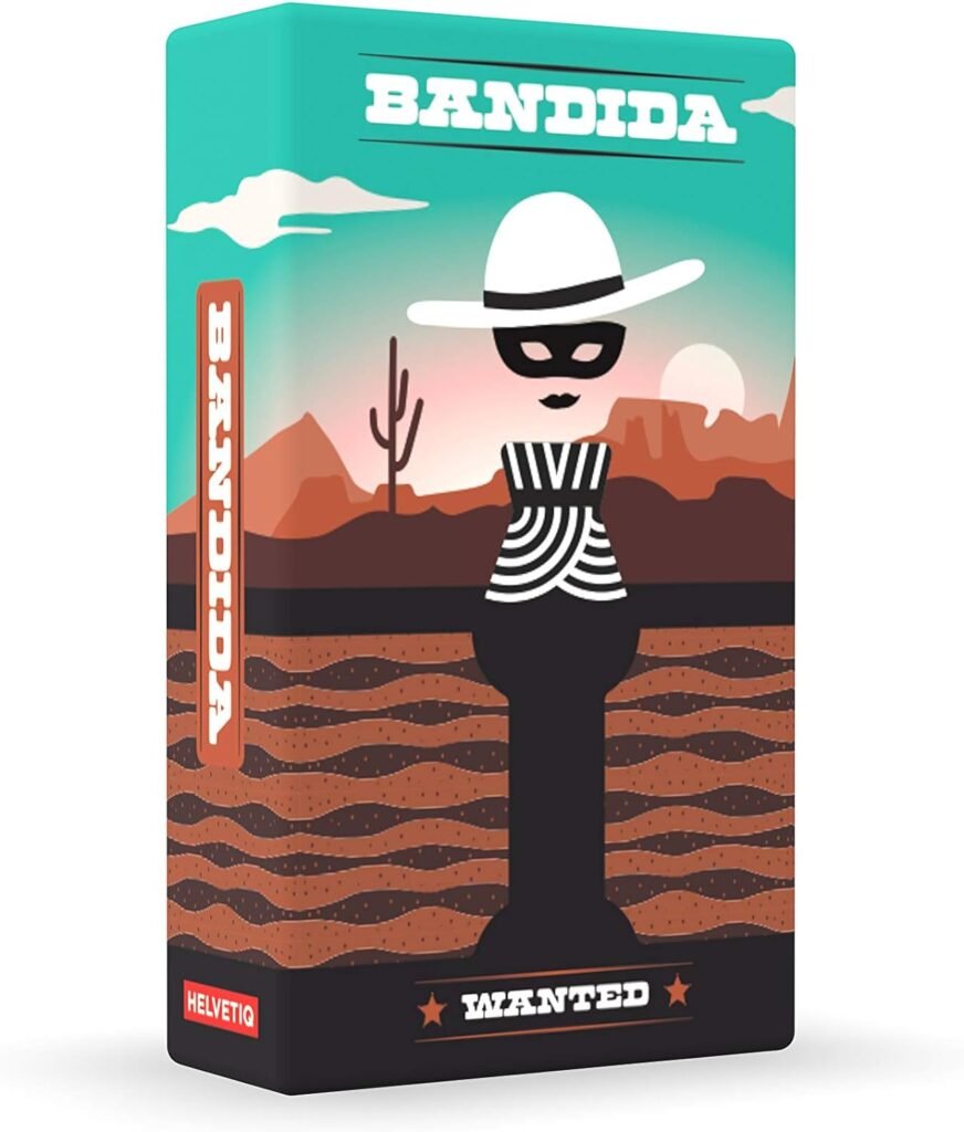 Bandido Card Game | Fun Strategy Game for Family Game Night | Cooperative Game for Adults and Kids | Ages 6+ | 1-4 Players | Average Playtime 15 Minutes | Made