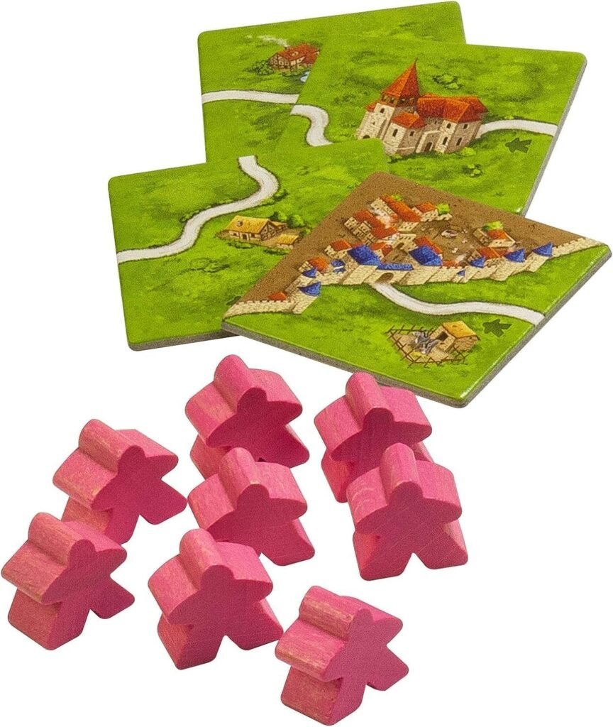 Carcassonne Inns  Cathedrals Expansion - Tile-Laying Medieval Board Game, Ages 7+, 2-6 Players, 45 Min Playtime by Z-Man Games
