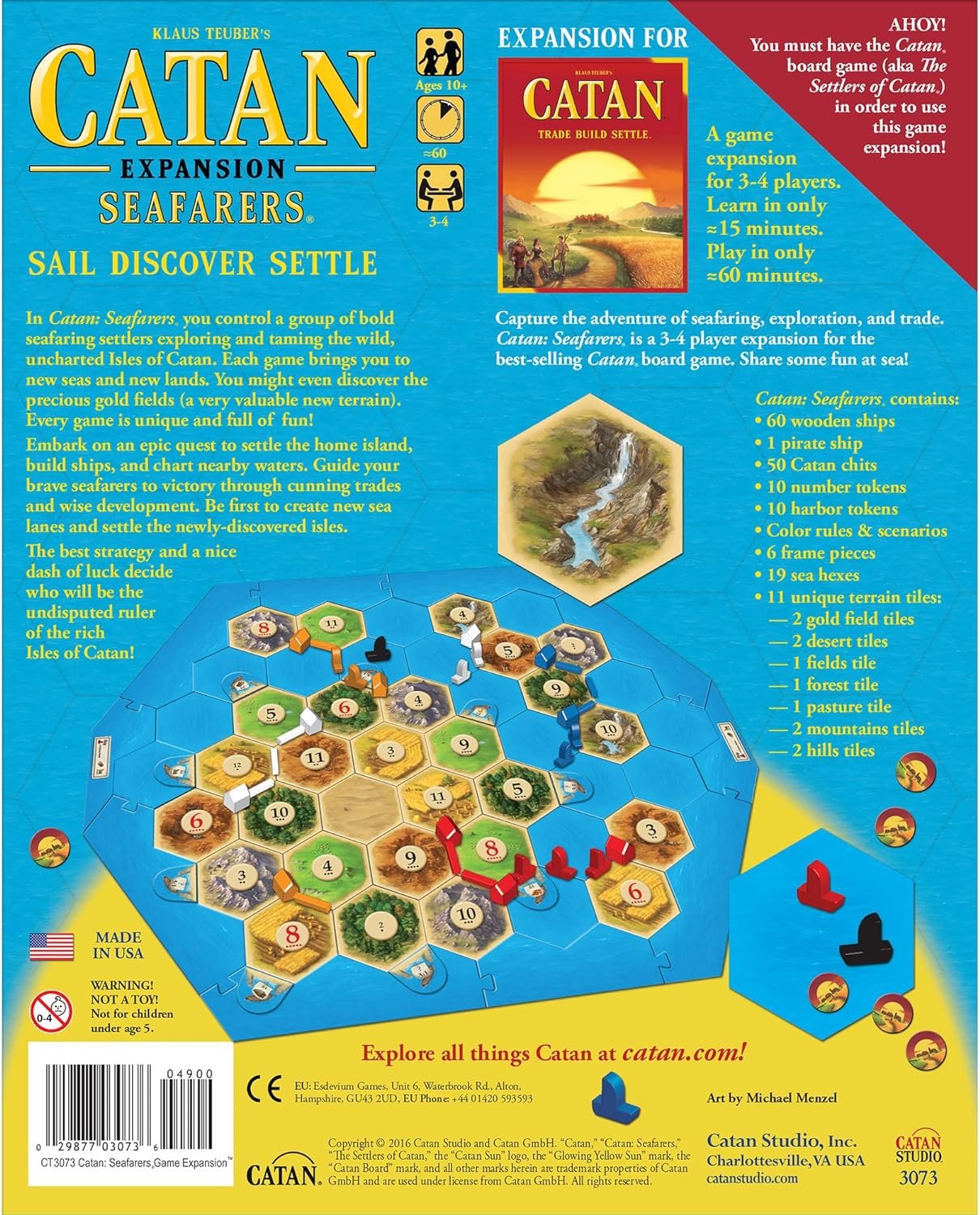 CATAN Seafarers Board Game Expansion Review