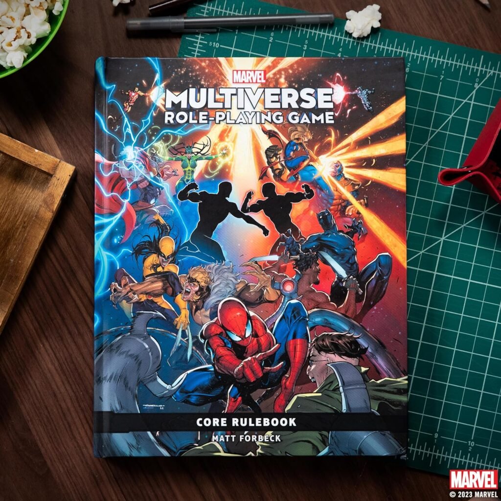 MARVEL MULTIVERSE ROLE-PLAYING GAME: CORE RULEBOOK     Hardcover – August 1, 2023