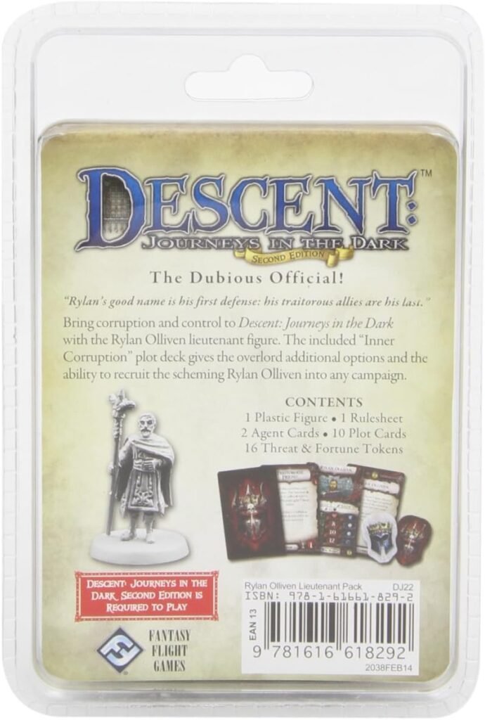 Descent Second Edition: Rylan Olliven Lieutenant