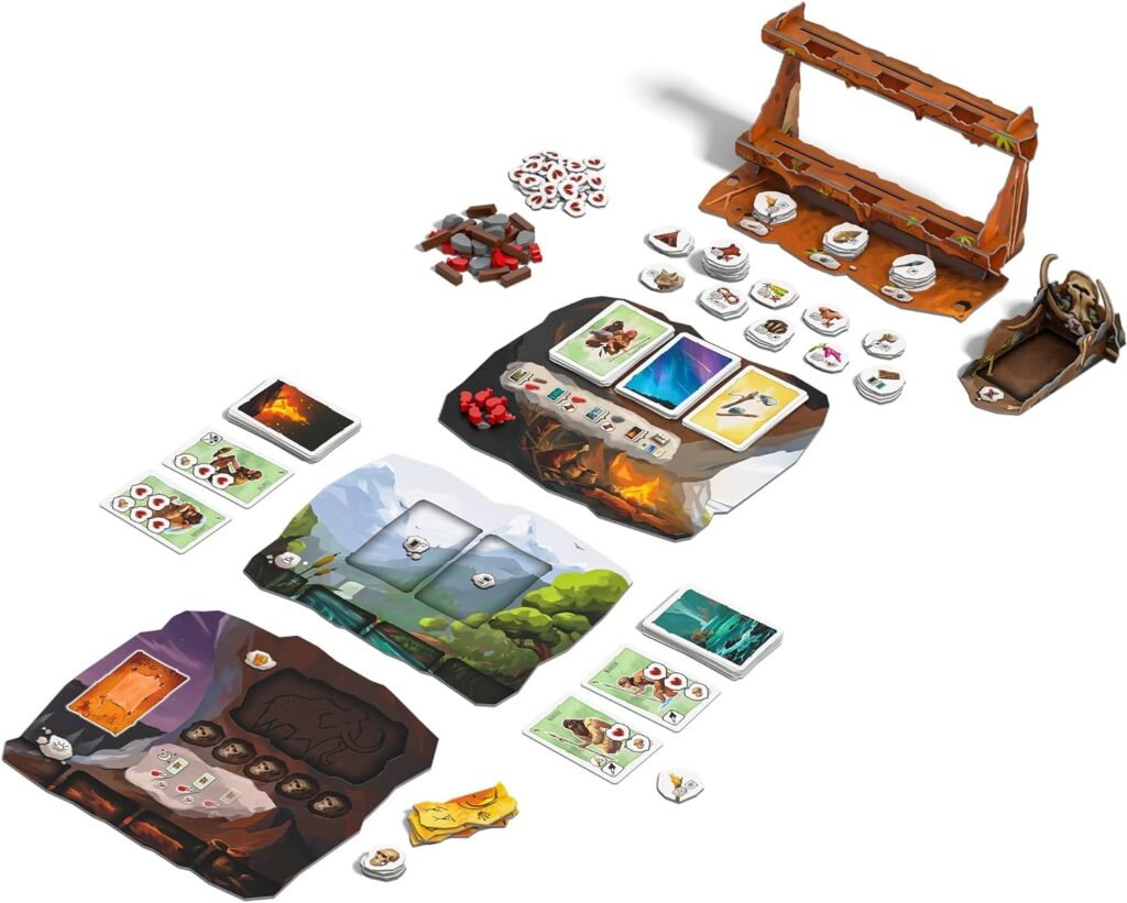 Paleo A New Beginning Board Game EXPANSION - Forge a New Chapter in Human History! Cooperative Strategy Game for Kids  Adults, Ages 10+, 2-4 Players, 45-60 Minute Playtime, Made by Z-Man Games