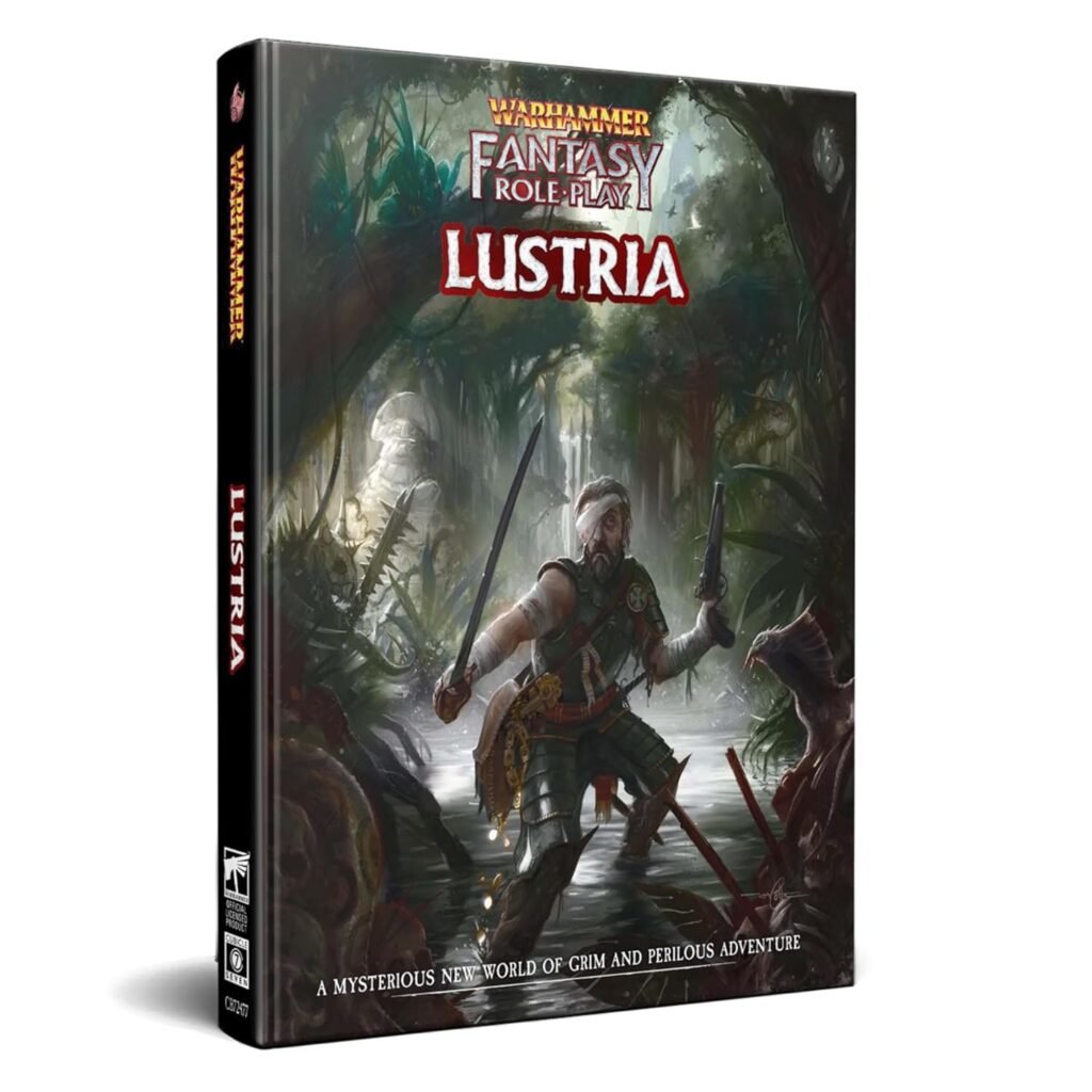 Warhammer Fantasy Roleplay Lustria by Cubicle 7, Role Playing Games     Hardcover – February 7, 2024