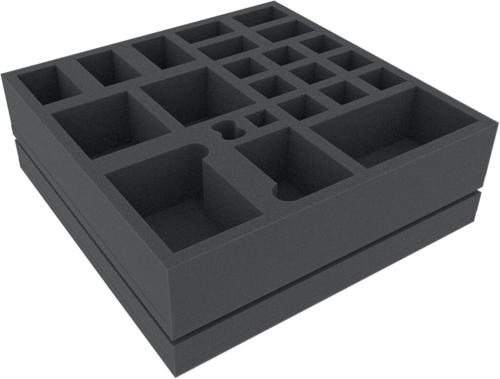 Feldherr Foam Tray Set Compatible with Descent: Journeys in The Dark 2nd Edition - Labyrinth of Ruin Board Game Box