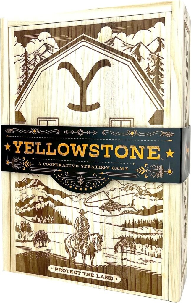 Yellowstone – The Cooperative Board Game for Adults and Your Next Game Night - Inspired by The Hit Yellowstone TV Series, Great Gift - from Buffalo Games